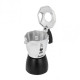 Кафеварка Bialetti Brikka R, Сребрист/Черен, 2ч