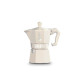 Кафеварка Moka Exclusive Bialetti 3 чаши, крем | Кафеварки | Кафемашини |