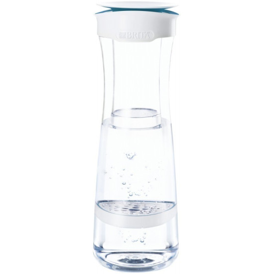 BRITA Fill&Serve Mind Филтрираща Гарафа Бяла с лента тюркоаз