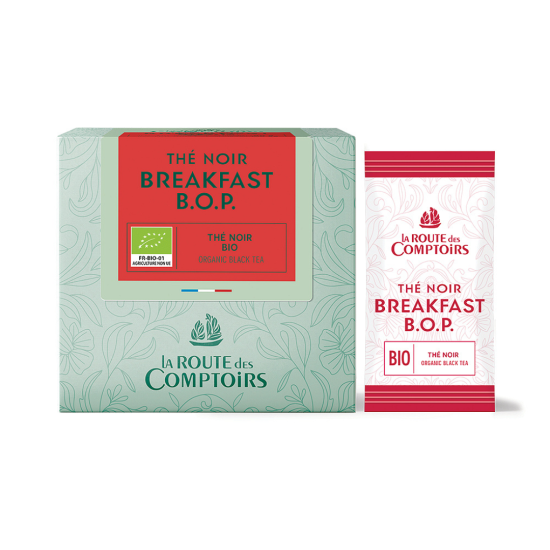 Comptoirs Richard Био Черен чай - Закуска - 40 бр.