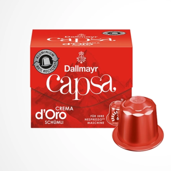 Dallmayr Crema d'Oro Schümli 10бр Nespresso съвместими капсули