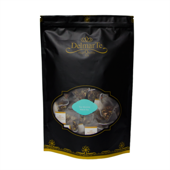 DelmarTe Premium - бял чай Taj Mahal, чай на сашета 50бр