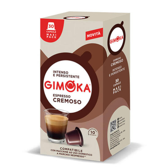 GIMOKA Cremoso – капсули Nespresso 30 бр.