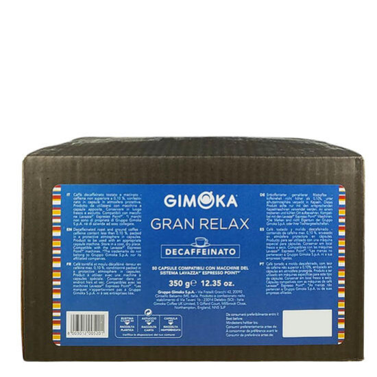 GIMOKA Decaffeinato - капсули "Espresso Point" 50 бр.