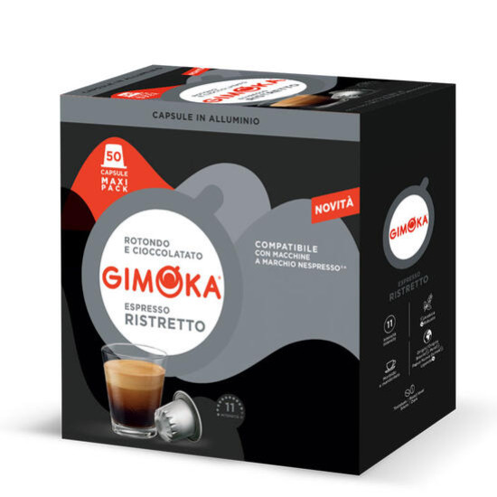 GIMOKA In Alluminio Ristretto – капсули Nespresso 50 бр.