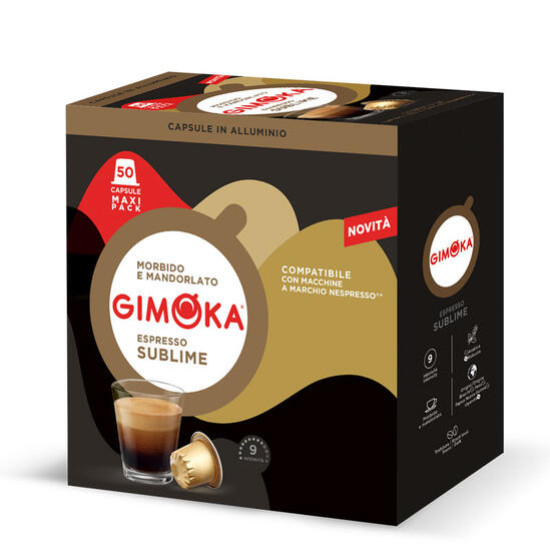 GIMOKA In Alluminio Sublime – капсули Nespresso 50 бр.