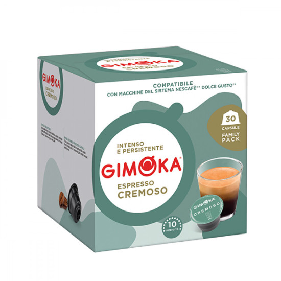 GIMOKA Cremoso – капсули Dolce Gusto 30 бр.