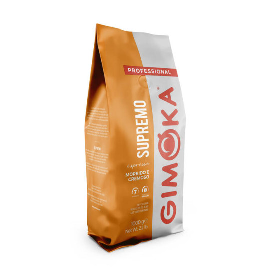 GIMOKA Supremo кафе на зърна – 1 KG.