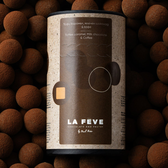 La Feve Дражета Тофи карамел, млечен шоколад и кафе