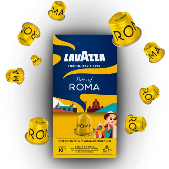 Lavazza Tales of Italy Roma Nespresso съвместими капсули 10 бр