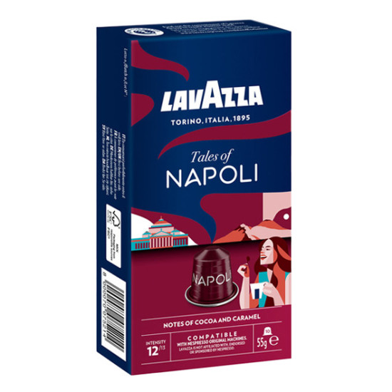 Lavazza Tales of Italy Napoli Nespresso съвместими капсули 10 бр