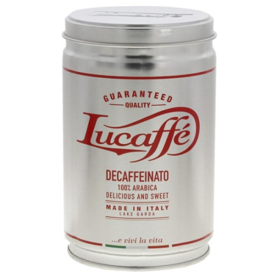 Barattolo Lucaffe Decaffeinato 250гр кафе на зърна