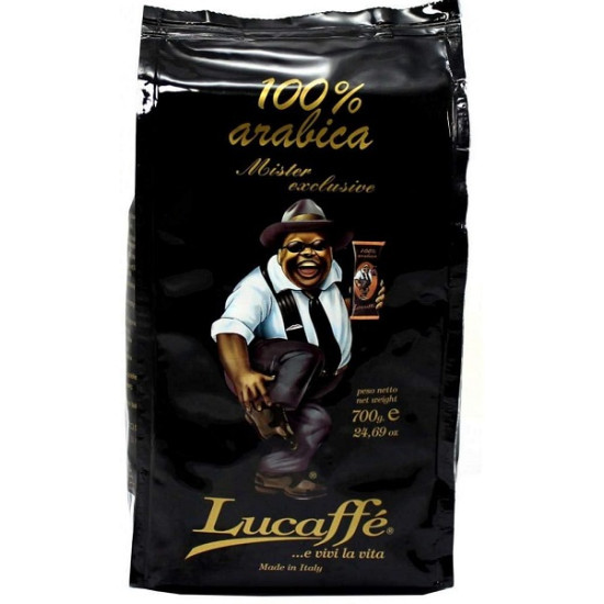 Lucaffe Mr.Exclusive 100% Arabica - 700гр кафе на зърна