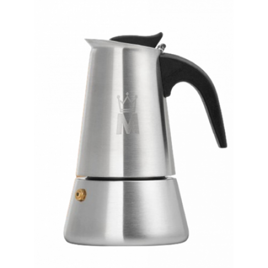 Кафеварка Madamin, Moka Pot, 4 чаши, черна дръжка
