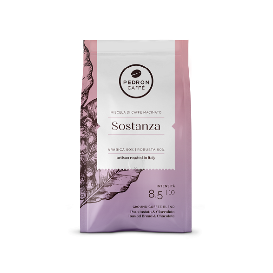 Pedron Caffè Sostanza 250гр мляно кафе