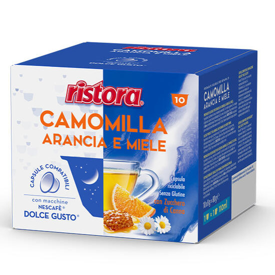 Капсули Ristora Camomilla Arancia e Miele за Dolce Gusto