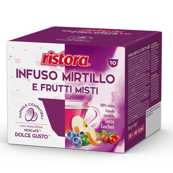 Капсули Ristora Mirtillo e Frutti Misti за Dolce Gusto 