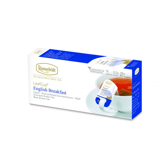 Ronnefeldt English Breakfast Leaf Cup 15 сашета