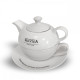 Комплект чайник, чаша за чай, чинийка ​​С 40 пакетчета Veertea | Kimbo | Друго |