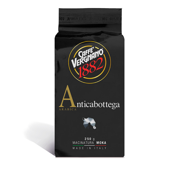 Vergnano Antica Bottega 250гр мляно кафе вакуум