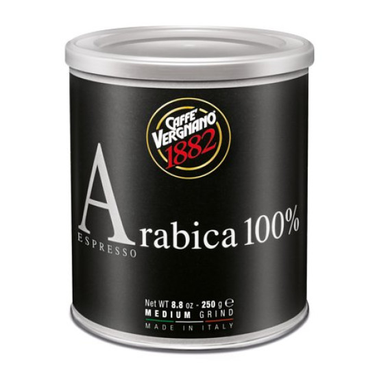 Vergnano Arabica 100% Moka мляно кафе 250гр кутия