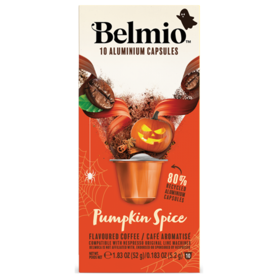 Belmio Pumpkin Spice 10 бр. Nespresso съвместими капсули 