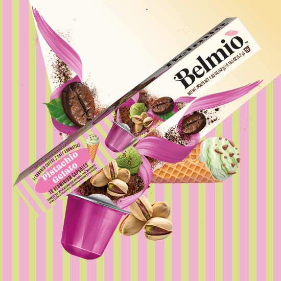 Belmio Pistachio Gelato 10 бр. Nespresso съвместими капсули 