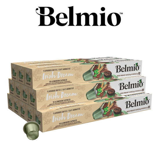 Belmio ПРОМО ПАКЕТ Irish Dream 120 бр. Nespresso съвместими капсули