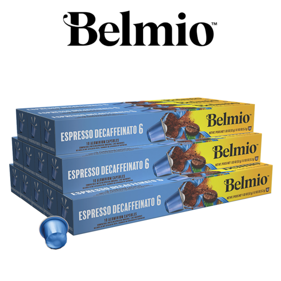 Belmio ПРОМО ПАКЕТ Espresso Decaffeinato 120 бр. Nespresso съвместими капсули