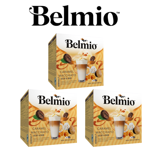 Belmio ПРОМО ПАКЕТ Caramel Macchiato 48 бр. капсули- Dolce Gusto съвместими