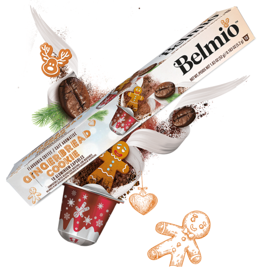 Belmio Gingerbread Cookie 10 бр. Nespresso съвместими капсули 
