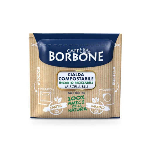 Borbone Blu моно дози - 50 бр. e.s.e падове в кутия