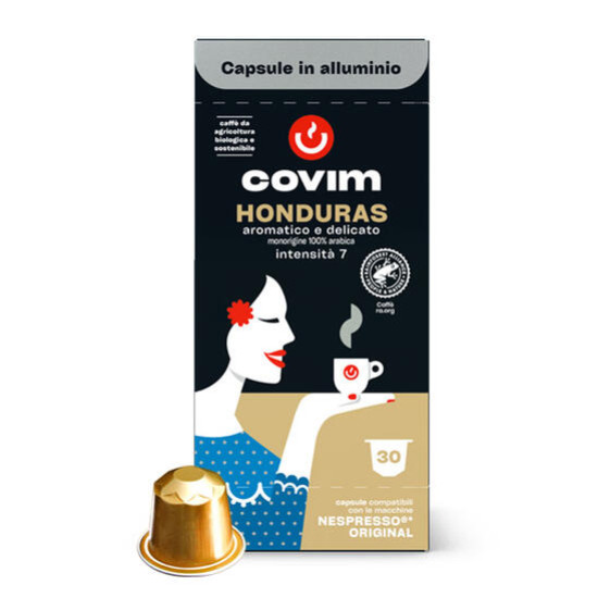 Covim Bio Honduras – алуминиеви капсули Nespresso 30 бр.