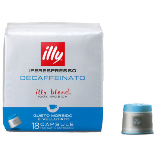 illy Iper Home Decaffeinato 18бр капсули 