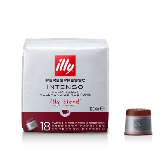 illy Iper Intenso 18бр капсули за Iperespresso illy кафе машина