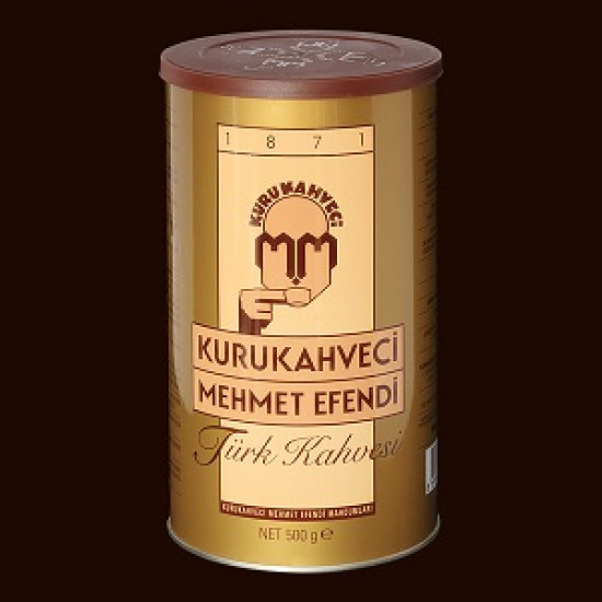 Mehmet Efendi турско кафе мляно в метална кутия 500гр