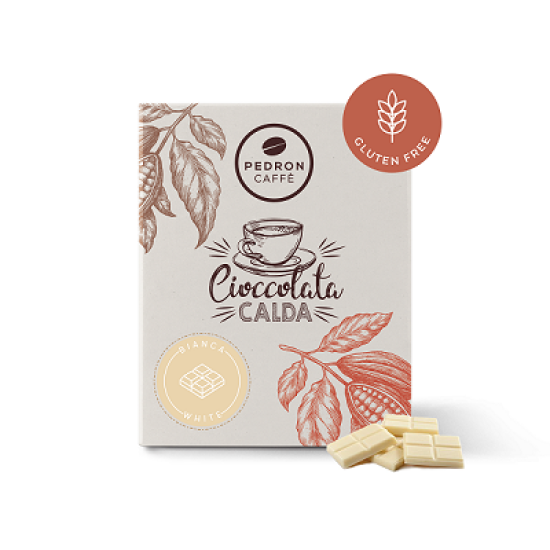 Pedron топъл шоколад Bianca White Chocolate 30 бр