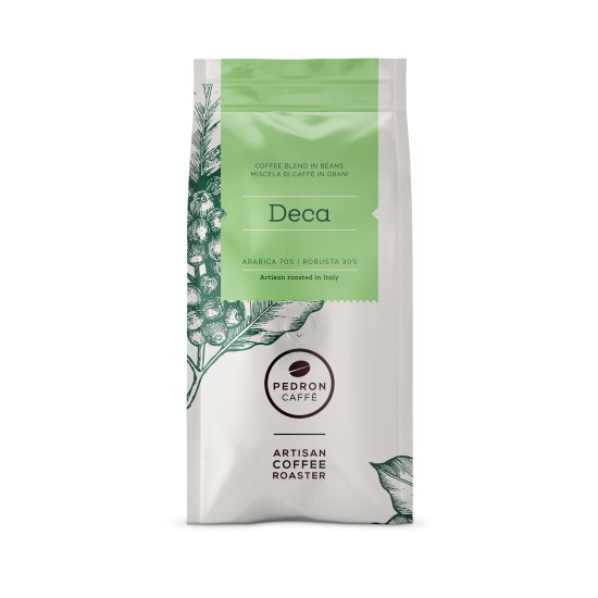 Pedron Caffè Decaffeinated 0.250 кг. кафе на зърна