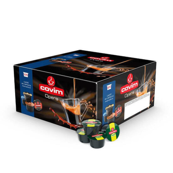 Covim Opera BIO Honduras 100бр капсули за Lavazza Blue кафемашина