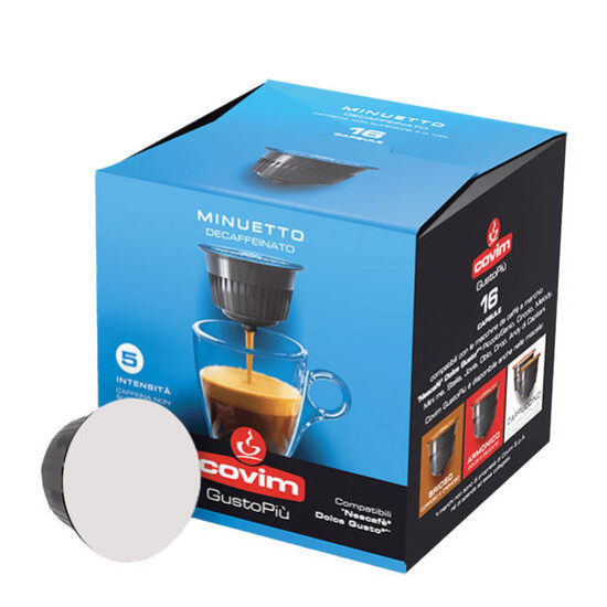COVIM Minuetto Decaffeinato– капсули "Dolce Gusto" 16 бр.