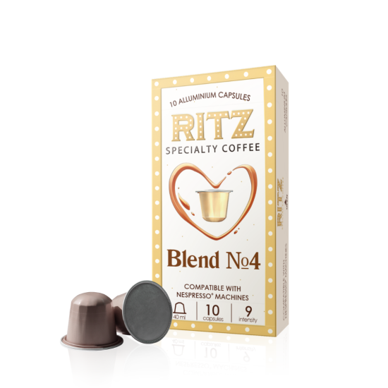 Ritz Спешълти кафе Blend №4 10бр Nespresso съвместими капсули