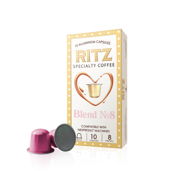 Ritz Спешълти кафе Blend №8 10бр Nespresso съвместими капсули