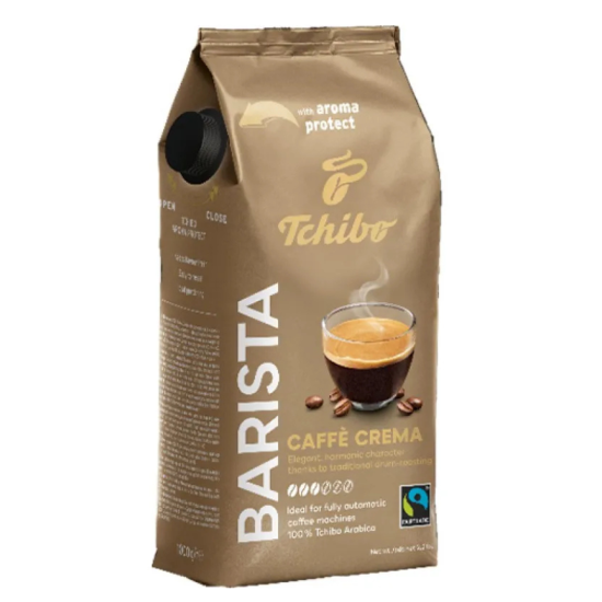Tchibo Barista Caffe Crema 1кг кафе на зърна