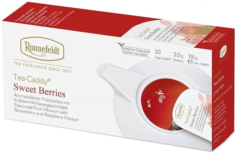 Ronnefeldt Sweet berries Tea caddy 20 сашета