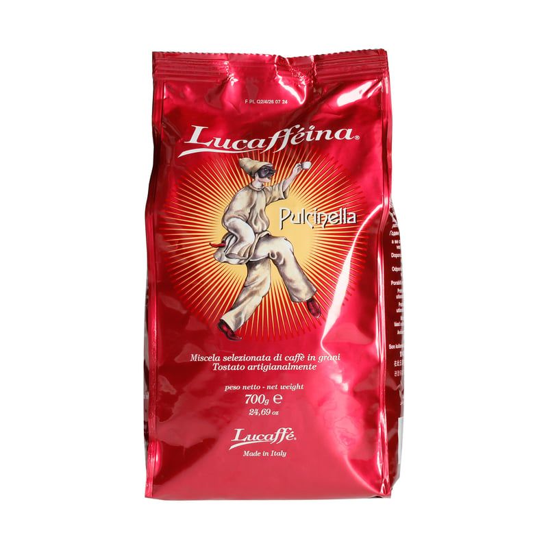 Lucaffe Pulcinella 700гр кафе на зърна