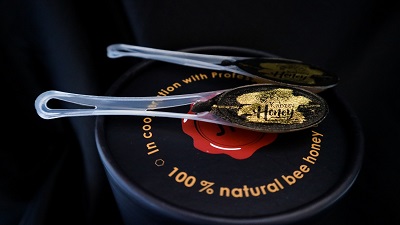 Kabzev Honey Spoons кутия лъжички с мед 55 бр.
