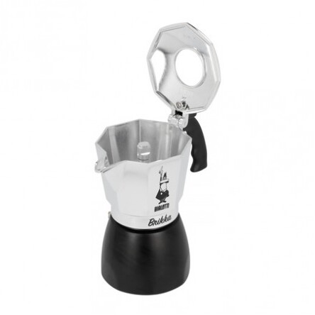 Кафеварка Bialetti Brikka R, Сребрист/Черен, 2ч