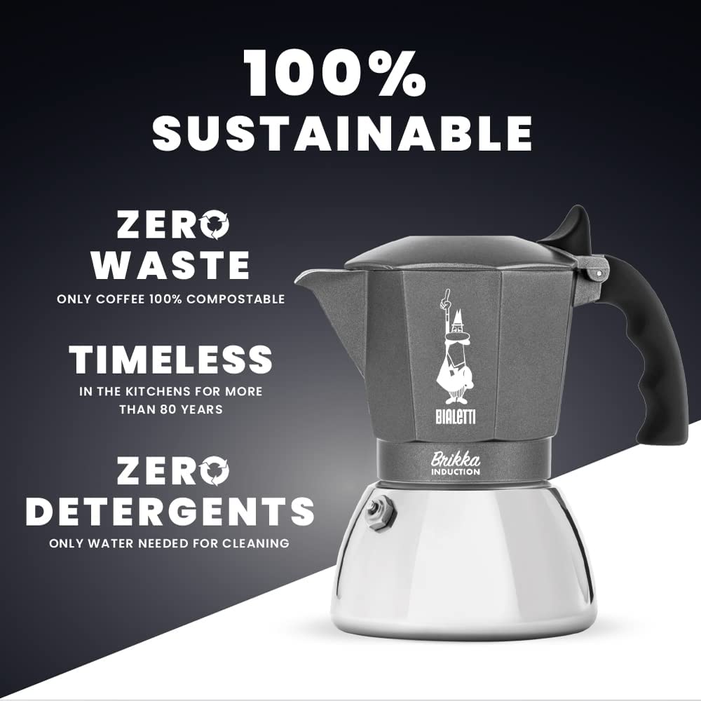 Кафеварка Bialetti Brikka induction за 4 чаши кафе | Кафеварки | Кафемашини |