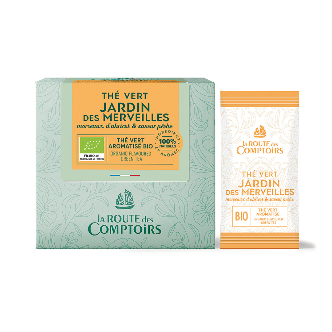 Comptoirs Richard Био зелен чай - Градините На Чудесата - 40 бр. | Comptoirs Richard | Чай |