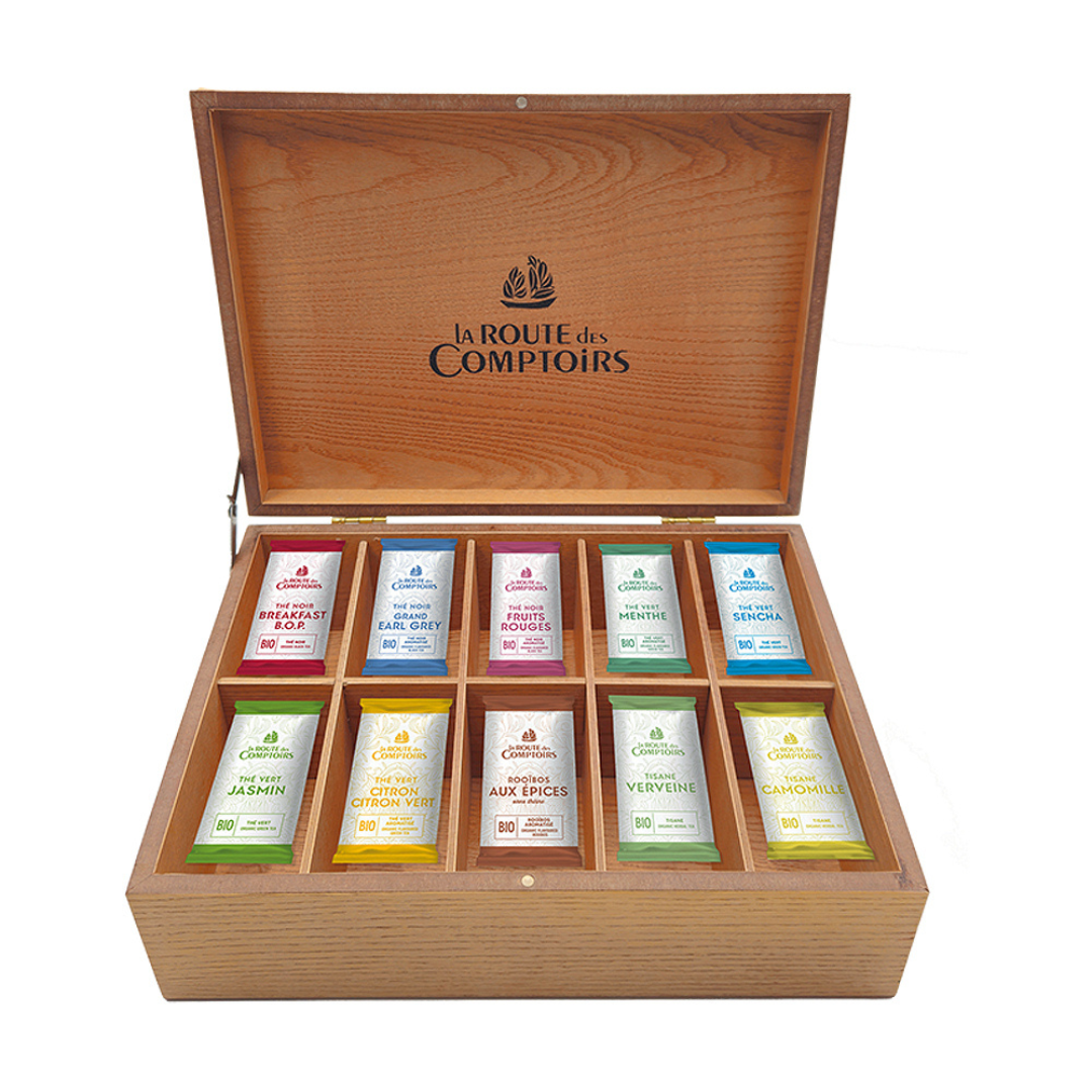 Comptoirs Richard Подаръчна кутия с чай - 100 бр. сашета | Comptoirs Richard | Чай |